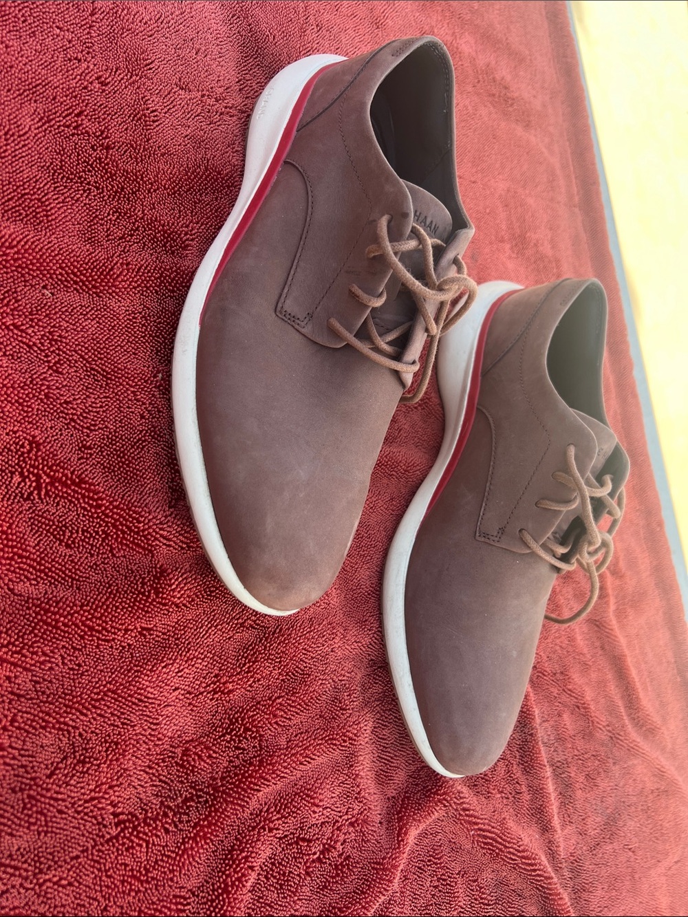 Cole Haan Grand GD Troy Plain OX Shoes Career Business Casual Brown 9 Men’s